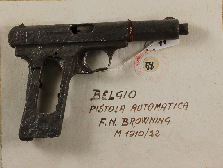 pistola semiautomatica FN model 1910 Browning